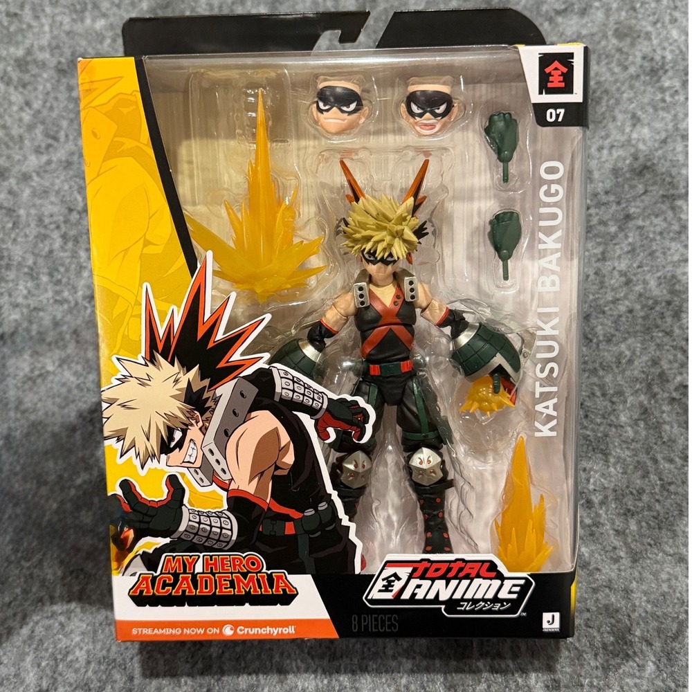 Katsuki Bakugo 07 My Hero Academia Total Anime Poseable Blast Effects NEW